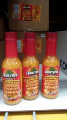 Spur Tree: Crushed Scotch Bonnet Pepper Sauce 5 Oz. (6 Pack)