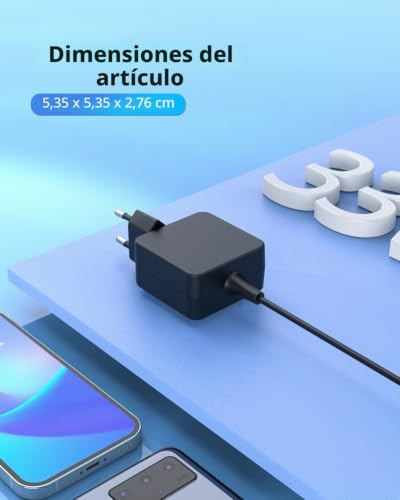 Cargador ASUS 33W soluciona batería sin carga en EXA1206EH 3