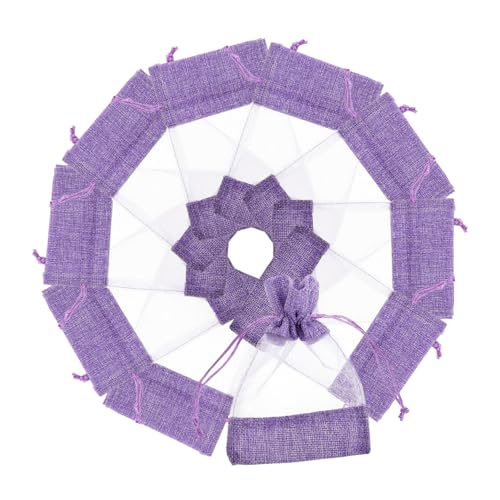 Ciieeo 10pcs Bolsas de Saco Vacías para Flores Secas miniatura 1