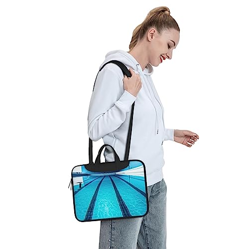 Housse ordinateur portable bleu piscine pour vos déplacements