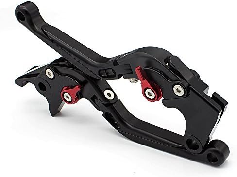 Miniatura 5 de FXCNC Juego de palancas de embrague de freno ajustables extensibles para motocicleta con chorro de arena para BENELLI TNT125 TNT135 2016 2017 2018