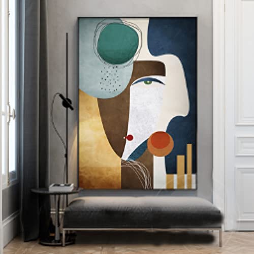Impression sur toile Picasso affiche couleur de qualite