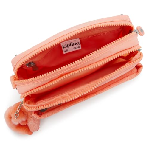 Image of Kipling Women's Abanu Medium Crossbody Bag, Lightweight, Adjustable Nylon Waist Pack with Multi-Compartment Zip Pockets