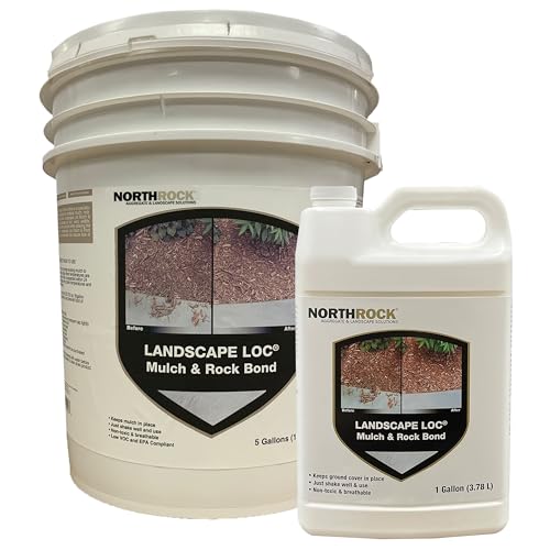 Landscape Loc Mulch & Rock Bond - Landscape Glue for