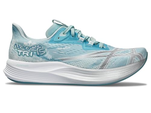 ASICS Women's Noosa TRI 15 Running Shoes, 9, Soothing SEA/Pure