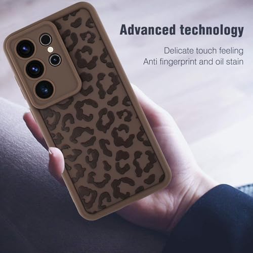 Image of Compatible with Samsung Galaxy S26 Ultra Case, Brown