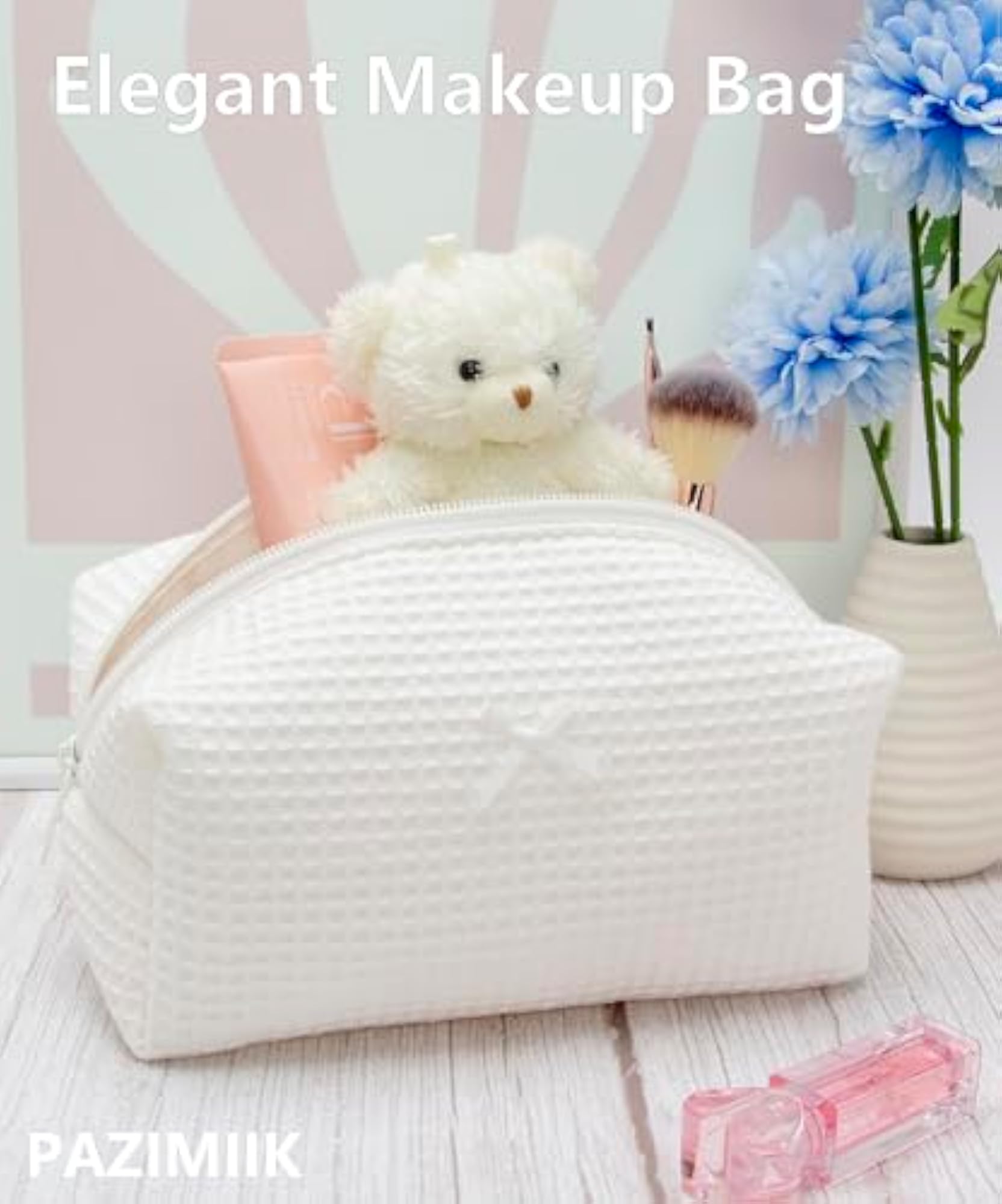 Cozy Small Aesthetic Makeup Bag for Women
