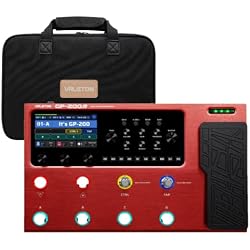 Valeton GP200R Multi Effects RED + Gig Bag Black Bundle
