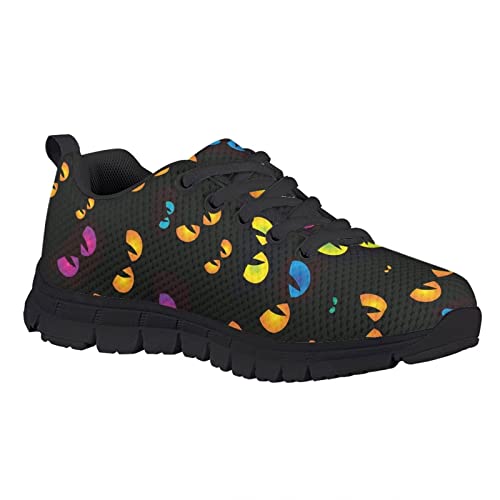 KEIAHUAN Unisex-Child Running Shoe Non Slip Athletic Tennis Walking Sneakers Comfort Casual Athletic Outdoor Trekking Sneaker2