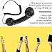 Retro Phone Handset, 3.5mm Cell Phone Receiver, Radiation Proof, HandheldCell Phone Telephone Handset for Mobile Phones Computers (Black)