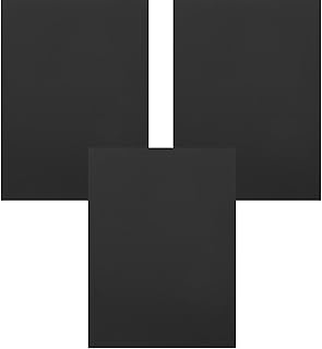 ULTECHNOVO Chapas Metálicas Excelente Durabilidad para Señalización de Aluminio Anodizado Negro Resistentes al Desgaste y Grabado en Planchas de Aluminio Elegantes
