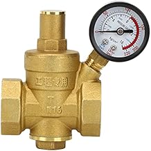 DN25 Water Pressure Regulator 1 inch Water Pressure Regulator Valve Brass Adjustable Water Pressure Reducing Regulator Reducer Meter