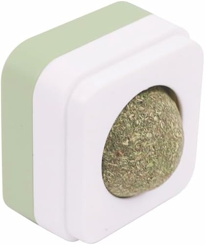 M-Pets Furball Catnip Ball Dog Toy, Green