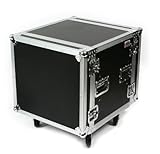 10 Space ATA Shock Amp Rack Case w/Casters