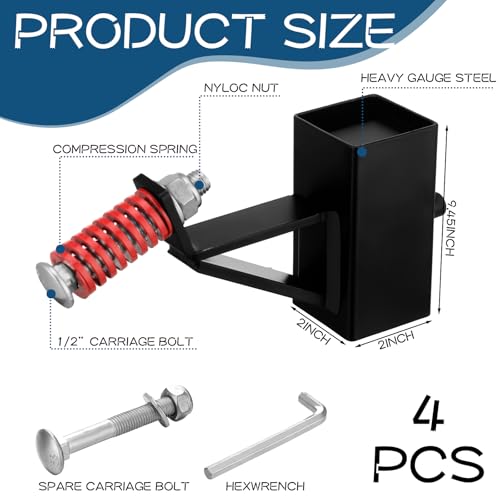 Adaptateur de conversion en T Zonon en acier robuste lot de 4 - 2