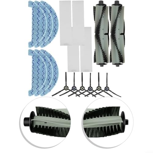 Kit accessoires Ilife A10 A10S L100 avec brosses et filtres - 6