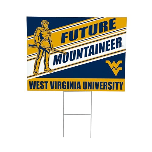 NCAA West Virginia University Future Student Yard Sign, Outdoor Coroplast