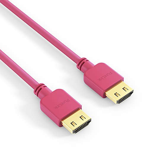 Câble HDMI ultra plat PureLink pour installer écran mural sans espace 1,5m