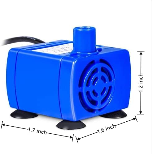 Bomba de Repuesto para Fuente de Gatos con Adaptador AC miniatura 2