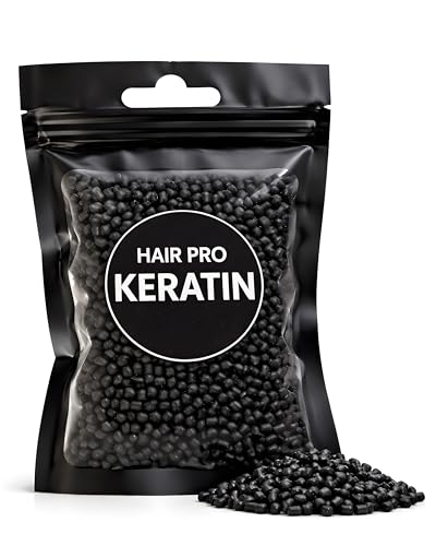 HairPro Granulés Kératine Extension Cheveux 10g — Noir #1