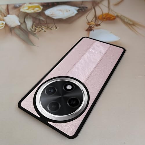 Image of AIBEX Crystal Clear Back Case Compatible with Oppo F27 Pro+ 5G Back Cover Case | 360 Degree Protection | Shock Proof Design | Transparent Back Cover (PC & TPU, Black Bumper)