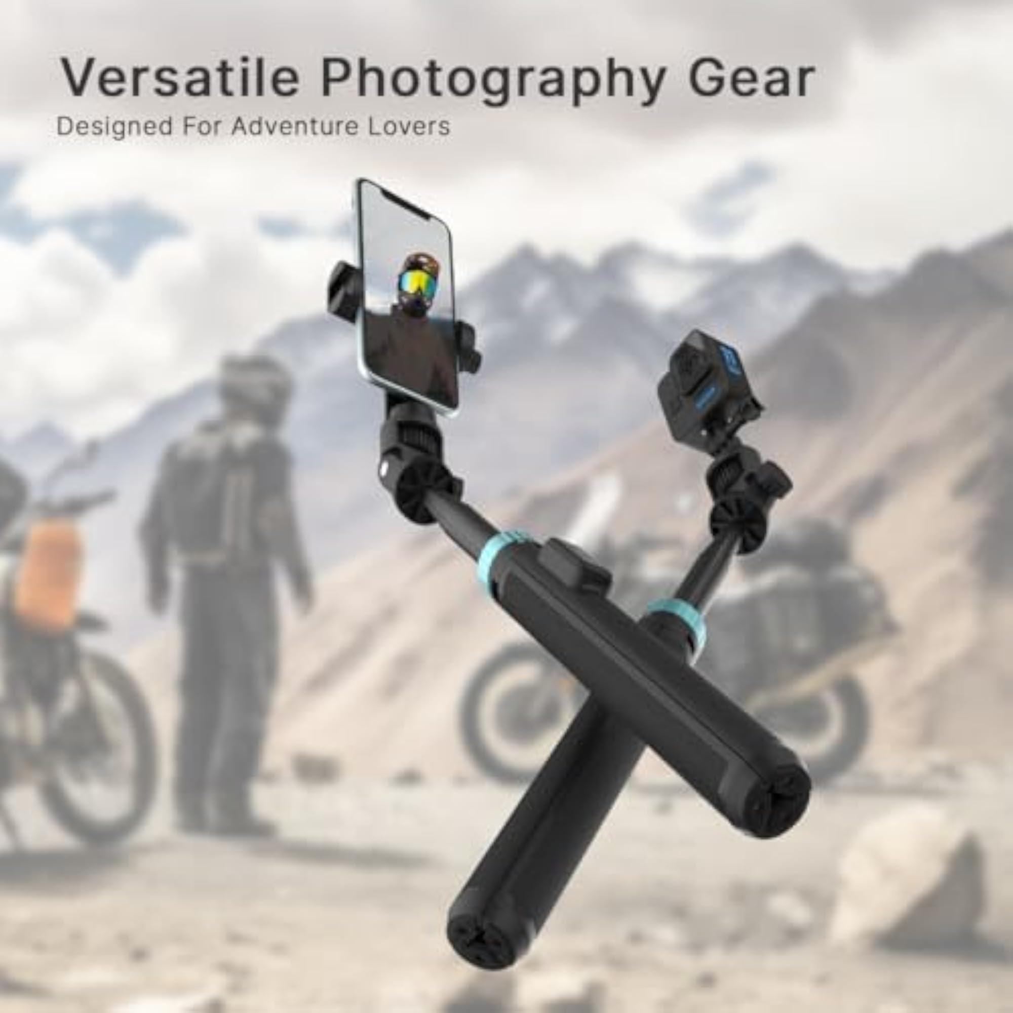 Selfie Stick/Tripod with Bluetooth Remote