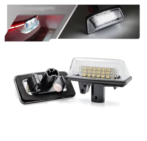 Luces LED para placa matrícula de coche Corolla E11 ZZE12 NDE12 2