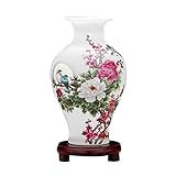 Der einzigartige Porzellanstil besteht aus frischen, natürlichen Vintage-Mustern und klassischen handgemalten Linien. Die Oberflächengestaltung der Flaschenmündung ist rund, wodurch das Produkt strukturierter aussieht.