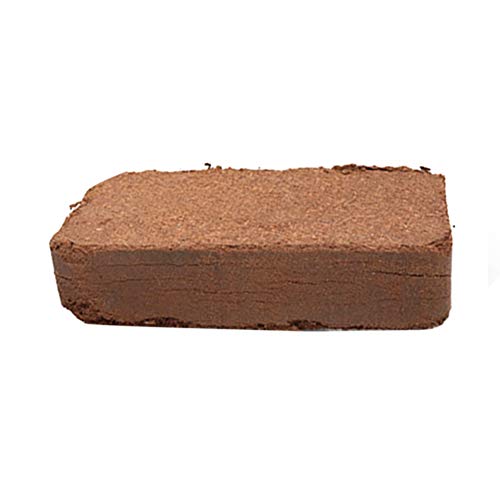 XHXseller 650g Reptile Bedding Horticultural Home Roof Gardening Soil Coconut Fiber Brick