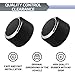 KUQUTIDY 2 PCS Volume Control Knob Radio Knob Replacement for Chevy Tahoe Silverado GMC Acadia Yukon Cadillac Buick, Car Rear Radio Audio Dial Tuner, Radio Repair Kit Stereo Buttons, 22912547