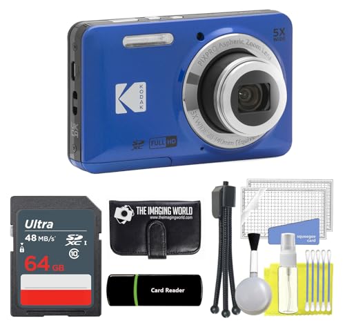 美品 KODAK PIXPRO FZ55 コンパクトデジタルカメラ＋備品一式 Amazon | KODAK (コダック) PIXPRO 使いやすい ズーム FZ55-BK