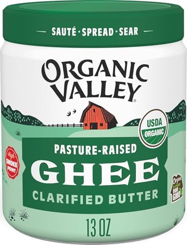 Organic Ghee, Clarified Butter, 13 oz
