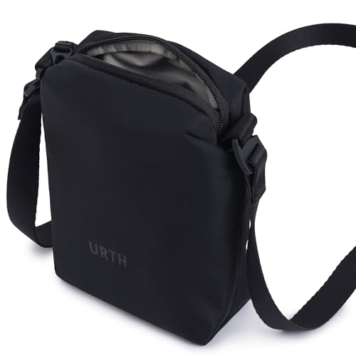 Urth Andesite 2L Photography Camera Pouch - Water Resistant, Recycled, Small Digital Camera & Daily Essentials Crossbody Bag in Black - Image 4
