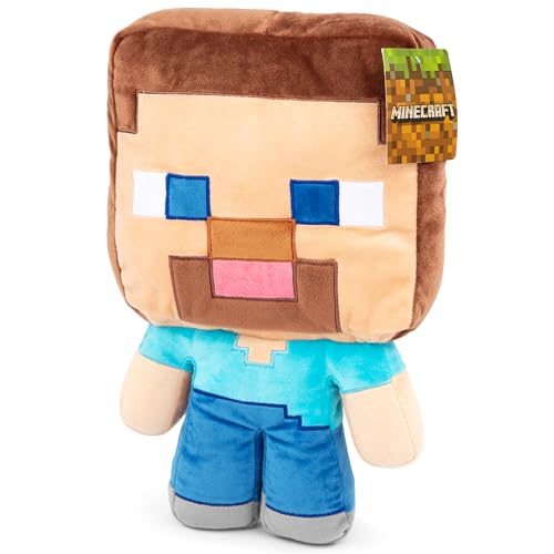 Image of Jay Franco Plush Pillow Buddy Super Soft Polyester Microfiber | Mojang Minecraft Steve 16 inch