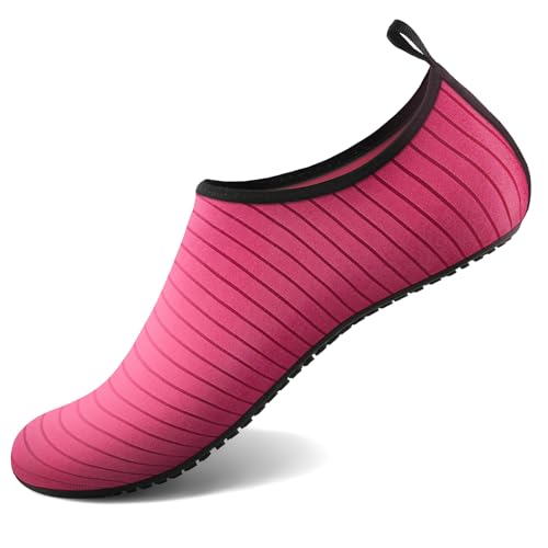 Image of Homitem Water Shoes for Women Men Aqua Socks Swim Beach Pool River Slip-On Barefoot Quick-Dry Vacation Cruise Essentials Accessories for Yoga Kayak Sports