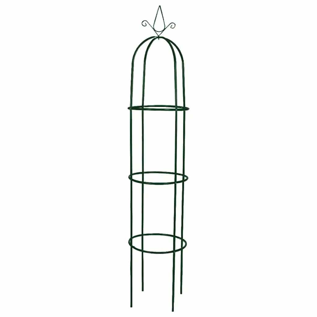 vidaXL 2X Arche Jardin Forme de Tour Terrasse Patio Tuteur Plantes Grimpantes