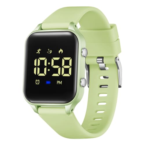 Image of LAVAREDO Kids Digital Watches for Boys Girls,Waterproof Sport Watch with Pedometer Stopwatch Vibration Alarm for Ages 5-13,No App Fitness Tracker Watch for Kids Teens Birthday Gifts
