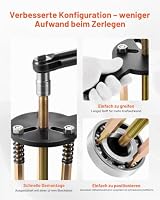 VEVOR Lagerabzieher Set 36-TLG. 3-Backen-Hakenabzieher für interne und Externe Lager & Lager ohne Innenwelle, multifunktionales Lagerentfernungswerkzeug mit robustem, tragbarem Aufbewahrungskoffer – Ansicht 6