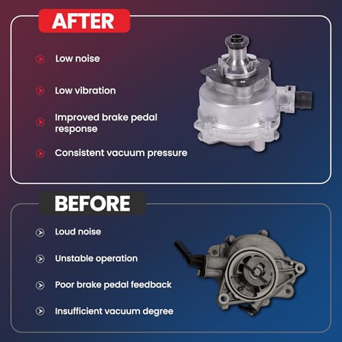 Bomba de vacío MOCA VCP172 para BMW Z4 (2009-2016), 325i (2011-2013), 335is (2011-2013), 740i/740Li (2011-2012), 335i (2007-2010) miniatura 5
