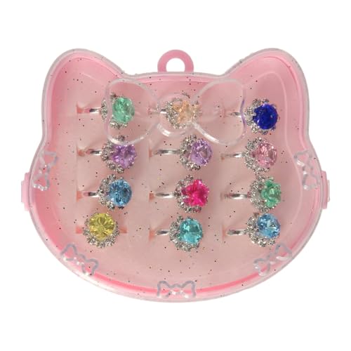 Ring set Heart, 12pcs.