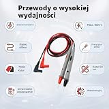 HoxzoDa 2 kable testowe Multimetr 1000V 20A z zaciskami krokodyla