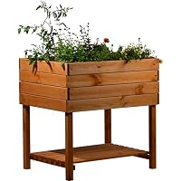 dobar – dobar® Hochbeet Kubus 2.0 inkl. Pflanzfolie und Ablage - Hoc