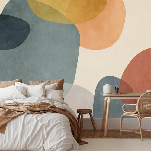 PYFFYP Geometric Bohemian Bedroom Wallpaper Murals