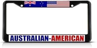 Australian American License Plate Frame Tag Holder Cover
