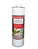 frostbeständig und UV-stabil CleanPrince Natursteinversiegelung 1 Liter wasserabweisend ölabweisend CP400045 hochergiebig, frostbeständig, UV-stabil, ohne Glanz, Gartenplatten, Terrassenplatten, Klinker, Ziegel, Sandstein, Granit, unpoliertes Feinsteinzeug, offenporige Pflanzkübel aus Keramik oder Terrakotta Siegel Steinsiegel Steinversiegelung Natursteine Marmor Granit Fleckschutz Schutz Fleckstopp Naturstein-Versiegelung