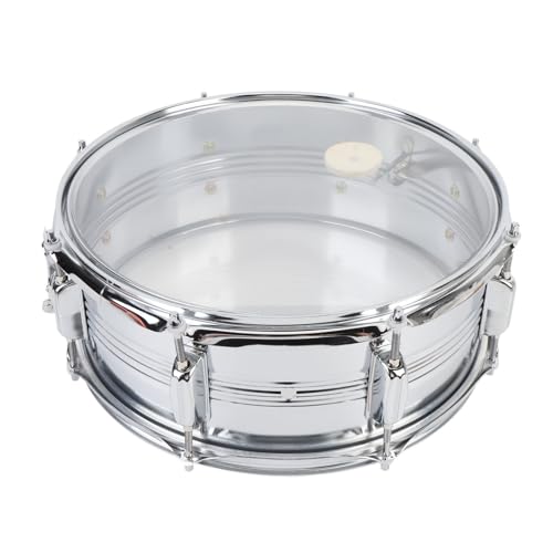 Caisse claire en acier pour débutant instrument de percussion 14,6 X 6 pouces