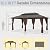Yardsight 12'x18' Hardtop Gazebo, Outdoor Aluminum Frame Galvanized Steel Double Roof Pavilion with Netting and Shaded Curtains, Permanent Metal Pergolas for Patio, Backyard, Deck and Lawns.