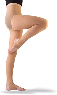 TotalSTRETCH Seamless Stirrup Tights JAZZY TAN / Adult - L-XL