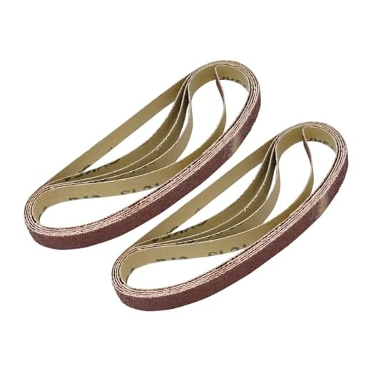 10-Pack 120 Grit Sanding Belts