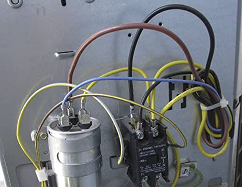 The Hvac Genius 45+5 Uf Mfd 370/440 Volt Dual Run Round Capacitor 45/5/440R For Hvac, Air Conditioners, Pool Pumps, And Furnaces #TOP3